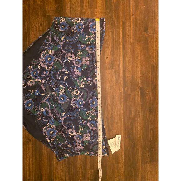 Amazon Essentials Bikini Bottom Blue Floral Size 6X Plus Size High Waist NWT - Picture 2 of 7